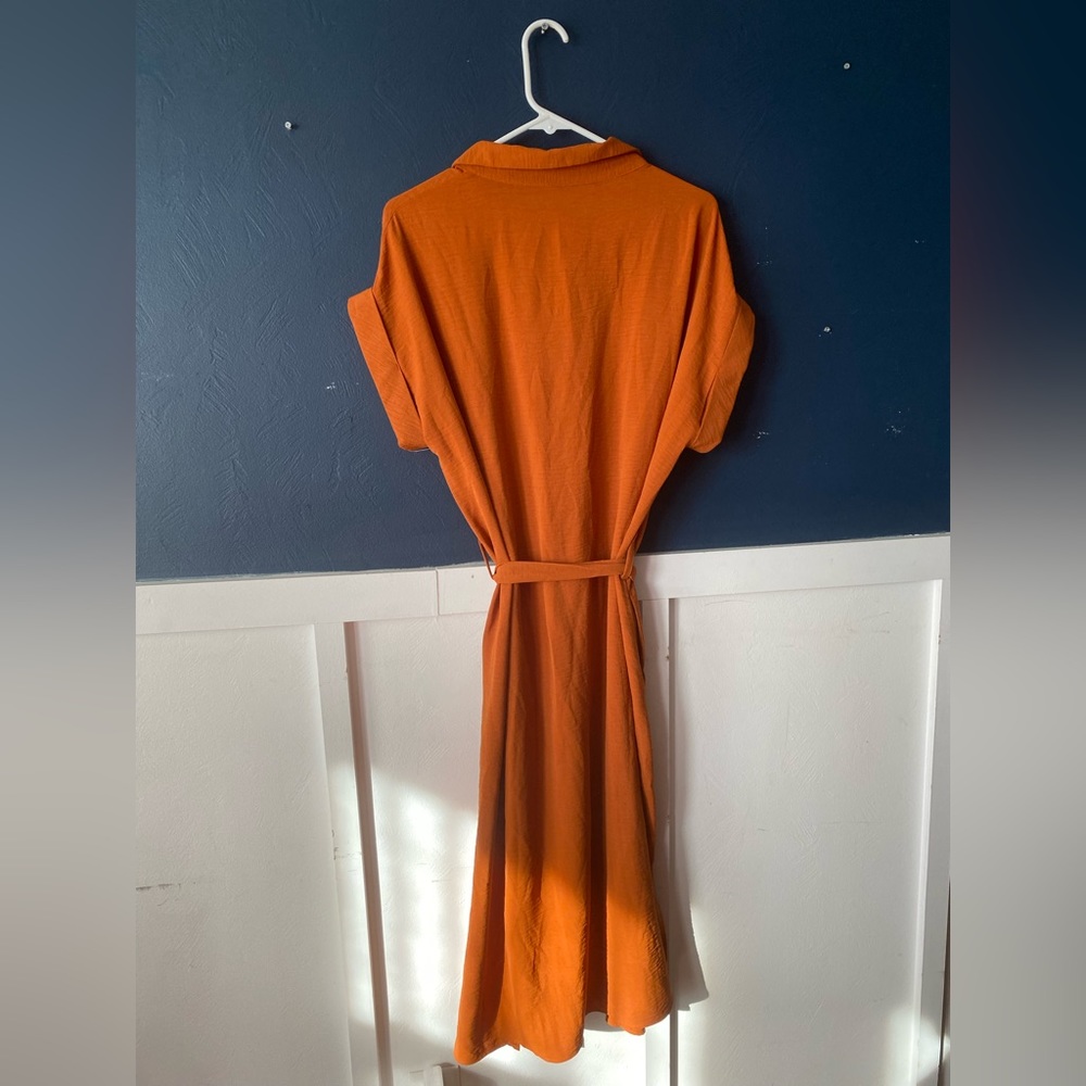 Women’s dress do burnt orange